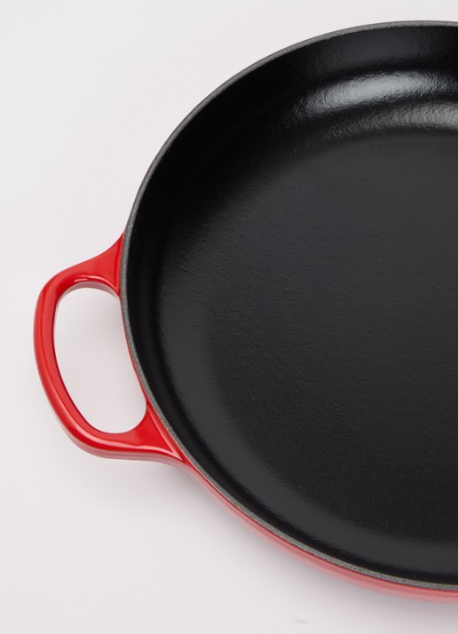 Le Creuset Koekenpan Ø28 cm - voorkant 2 kersenrood / rood