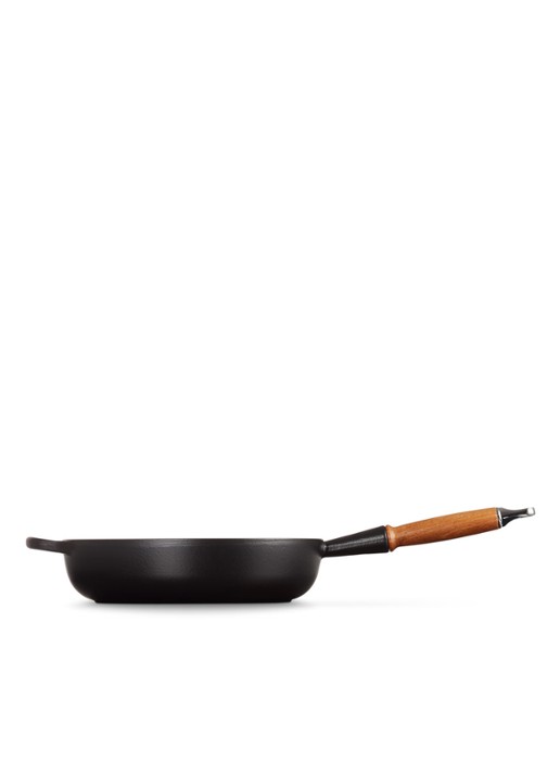 Le Creuset Koekenpan Ø28 cm - detail 3 mat zwart / zwart