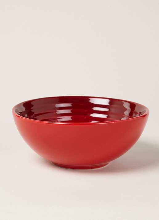 Le Creuset Kom 16 cm  - voorkant 2 kersenrood / rood