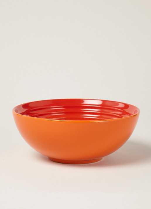 Le Creuset Kom 16 cm  - voorkant 3 oranjerood / oranje