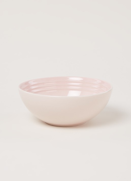 Le Creuset Kom 16 cm  - voorkant 2 shell pink / roze