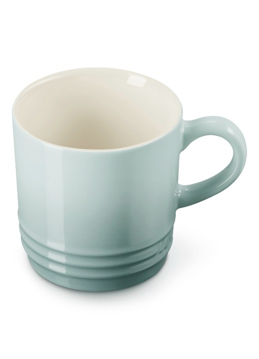 Le Creuset Kopje 20 cl - detail zeegroen