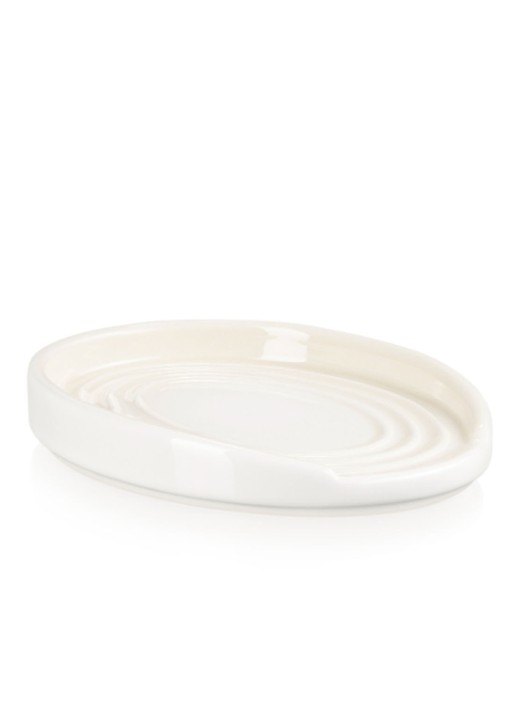Le Creuset Lepelhouder 15 cm - detail meringue / beige