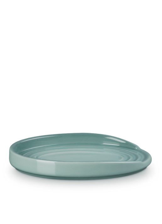 Le Creuset Lepelhouder 16 cm - detail zeegroen