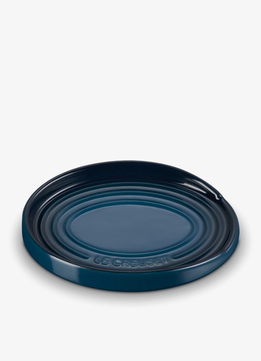 Le Creuset Lepelhouder - voorkant 2 donkerblauw