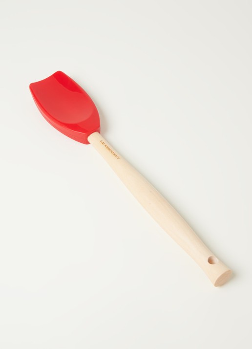 Le Creuset Lepelspatel 29 cm - voorkant 2 kersenrood / rood