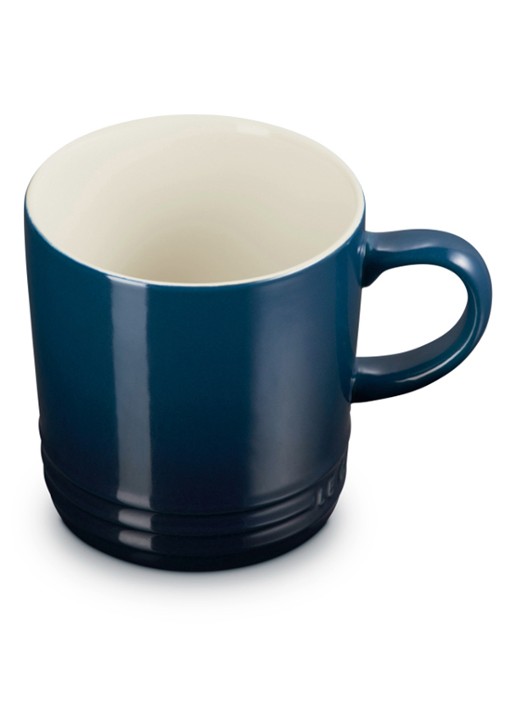 Le Creuset Les Forgées anti-spatdeksel 20 tot 24 cm  - voorkant 2 donkerblauw