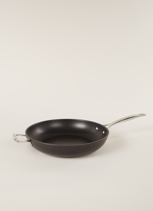 Le Creuset Les Forgées koekenpan Ø30 cm - voorkant 2 zwart
