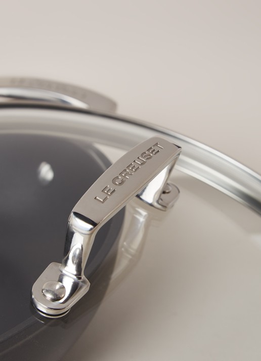 Le Creuset Les Forgées sauteerpan Ø26 cm - detail 3 zwart