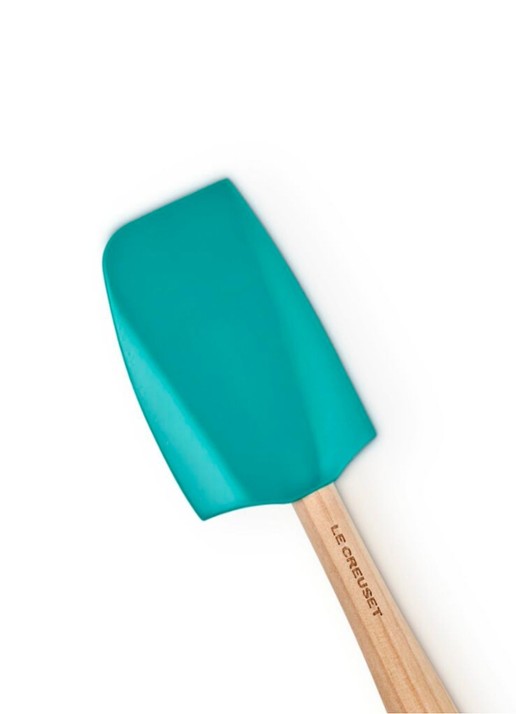 Le Creuset Medium spatel 28,5 cm - voorkant 3 blauw