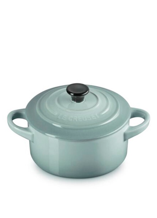 Le Creuset Mini-braadpan 25 cl - voorkant 2 lichtgrijs