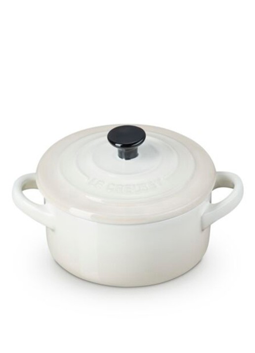 Le Creuset Mini-braadpan 25 cl - voorkant 3 gebroken wit