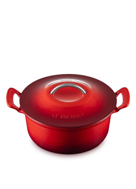 Le Creuset Modern Heritage braadpan 26 cm - detail 4 kersenrood