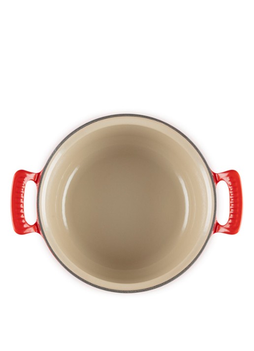 Le Creuset Modern Heritage braadpan 26 cm - detail 6 kersenrood