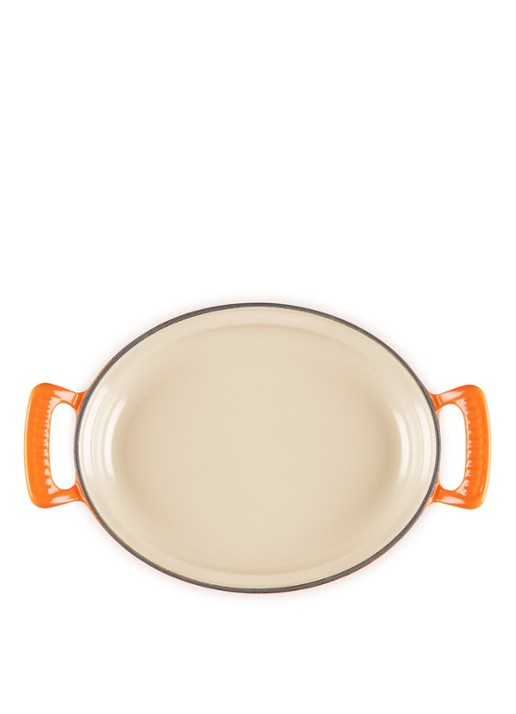 Le Creuset Modern Heritage ovenschaal/braadslede 28 cm - detail 5 oranjerood