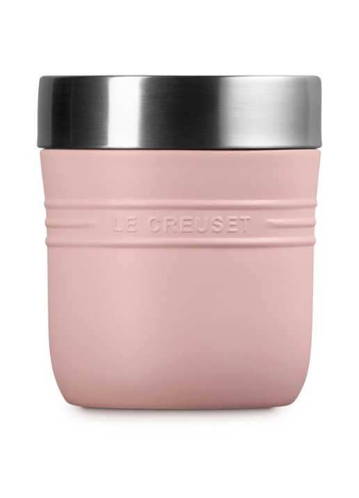 Le Creuset On The Go lunchbeker 0,5 liter - detail 2 roze