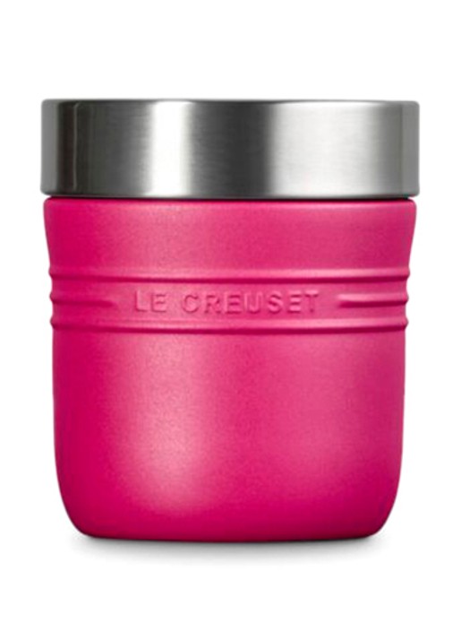 Le Creuset On The Go lunchbeker 0,5 liter - achterkant 5 roze