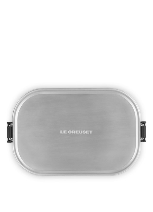 Le Creuset On The Go lunchbox 0,9 liter - detail 4 zwart