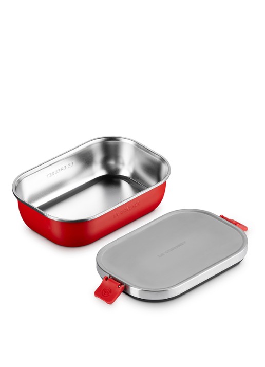 Le Creuset On The Go lunchbox 0,9 liter - detail 4 rood