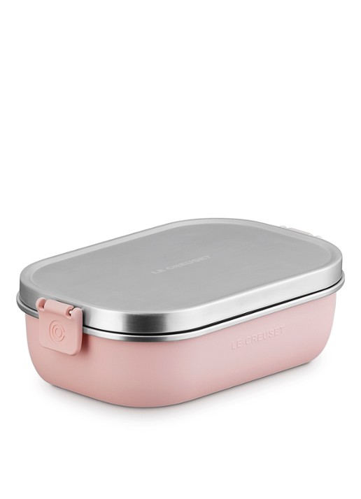 Le Creuset On The Go lunchbox 0,9 liter - detail 3 roze