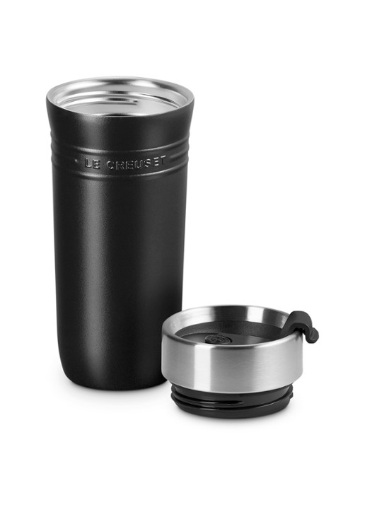 Le Creuset On The Go thermosbeker 0,35 liter - detail 3 zwart