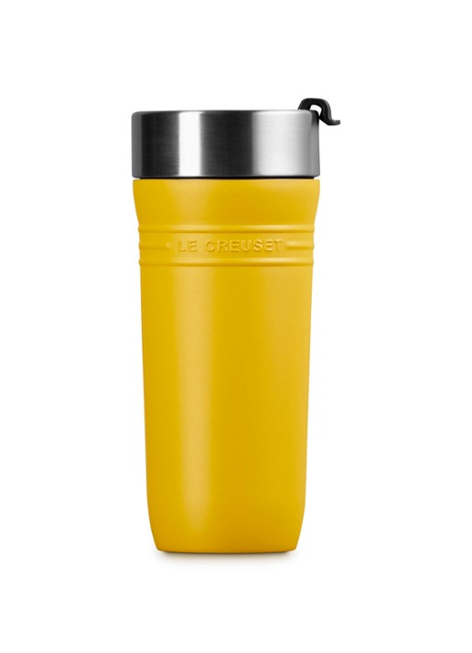 Le Creuset On The Go thermosbeker 0,35 liter - detail 4 geel