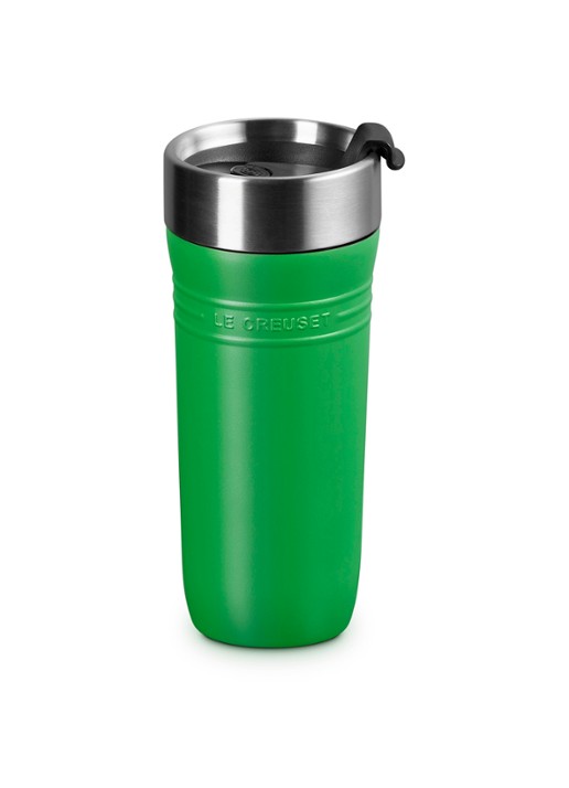 Le Creuset On The Go thermosbeker 0,35 liter - voorkant groen