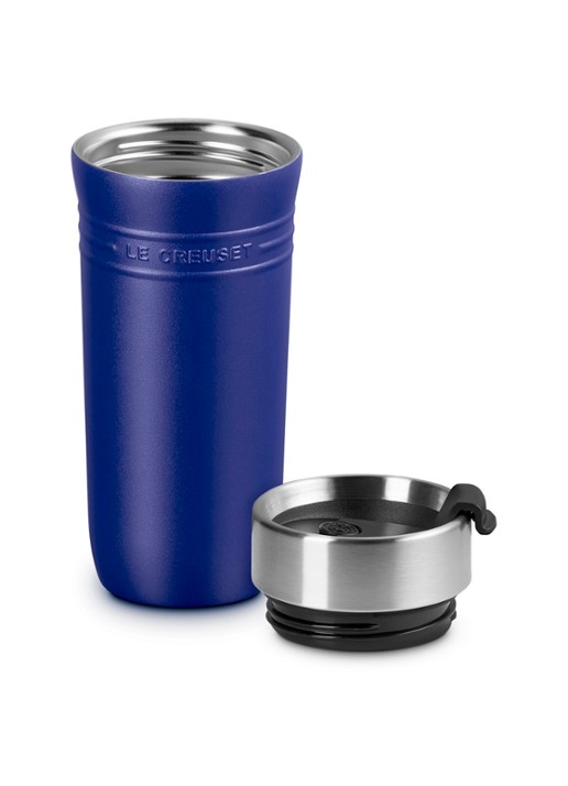 Le Creuset On The Go thermosbeker 0,35 liter - detail 3 blauw
