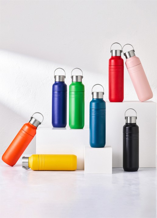 Le Creuset On The Go waterfles 0,5 liter - detail 6 geel