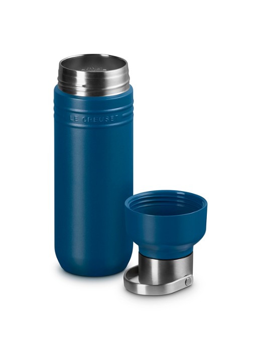 Le Creuset On The Go waterfles 0,5 liter - detail 3 royalblauw