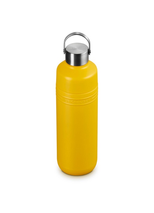 Le Creuset On The Go waterfles 1 liter - detail 2 geel
