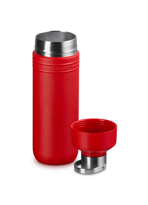 Le Creuset On The Go waterfles 1 liter - detail 2 rood