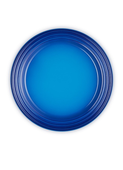 Le Creuset Ontbijtbord 22 cm  - detail azure / blauw