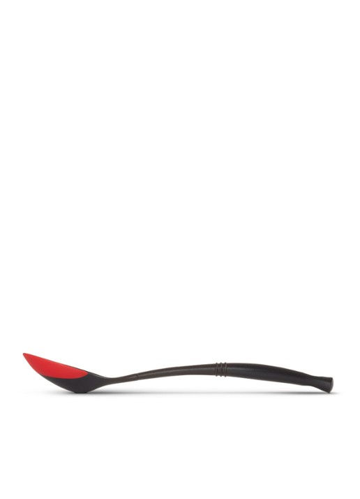 Le Creuset Opscheplepel 34,5 cm - achterkant 3 ebbenzwart / zwart