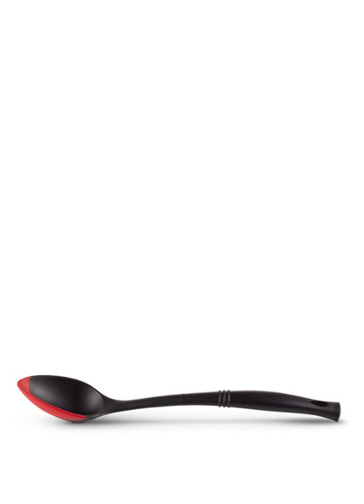 Le Creuset Opscheplepel 34,5 cm - voorkant 2 ebbenzwart / zwart