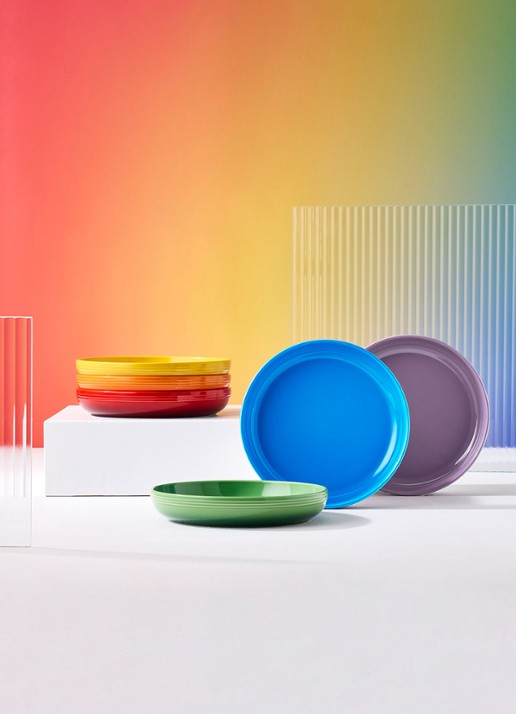 Le Creuset Ovenschaal 19 cm - voorkant 2 multicolor