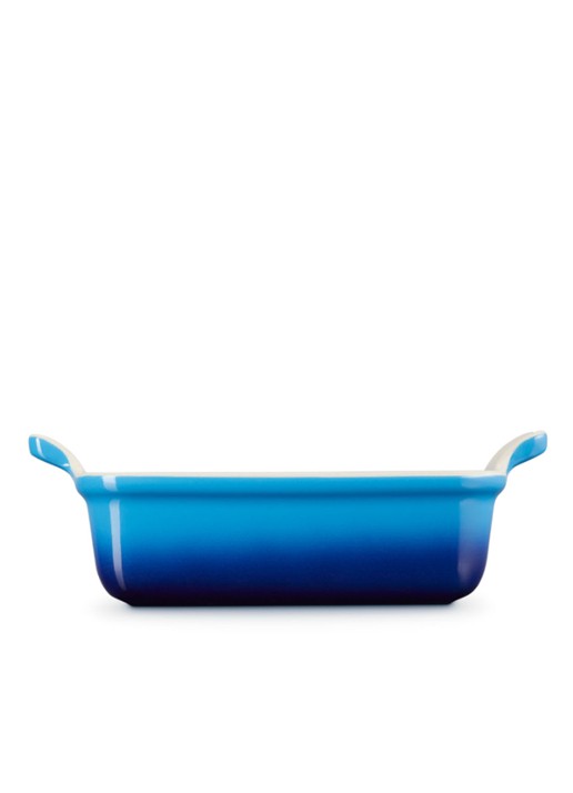 Le Creuset Ovenschaal 19 cm - achterkant 3 azure / blauw