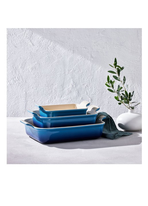 Le Creuset Ovenschaal 19 cm - detail 5 azure / blauw