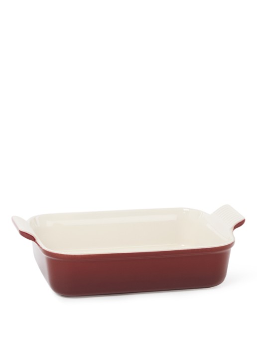 Le Creuset Ovenschaal 26 cm - voorkant garnet / rood