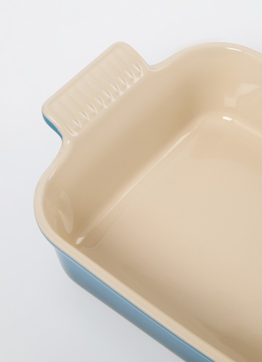Le Creuset Ovenschaal 26 cm - voorkant 2 deep teal / blauw