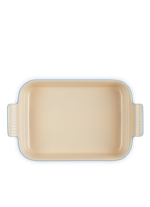 Le Creuset Ovenschaal 26 cm - detail azure / blauw