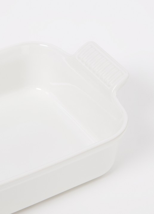 Le Creuset Ovenschaal 26 cm - voorkant 2 white / wit