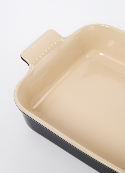 Le Creuset Ovenschaal 32 cm - voorkant 2 ebbenzwart / zwart