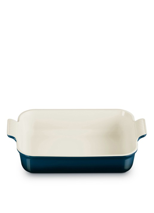 Le Creuset Ovenschaal 38 cm - voorkant 5 donkerblauw