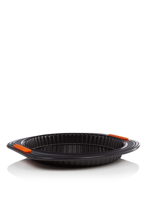 Le Creuset Patiliss bakvorm met uitneembare bodem 26 cm - voorkant zwart