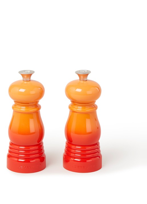 Le Creuset Peper- en zoutmolen 13 cm 2-delig