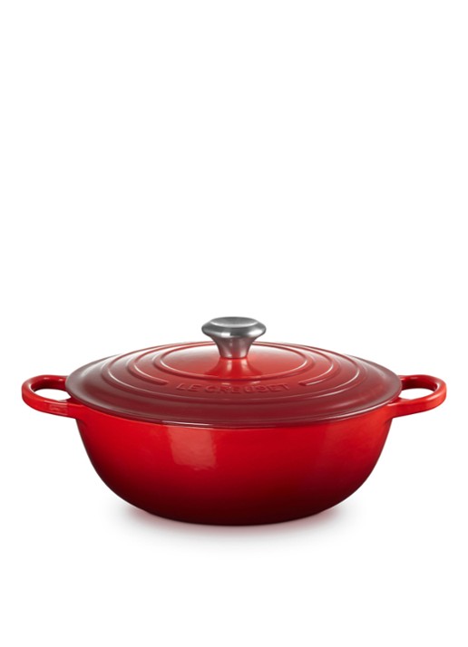 Le Creuset Pepermolen 20 cm - voorkant 2 donkerrood