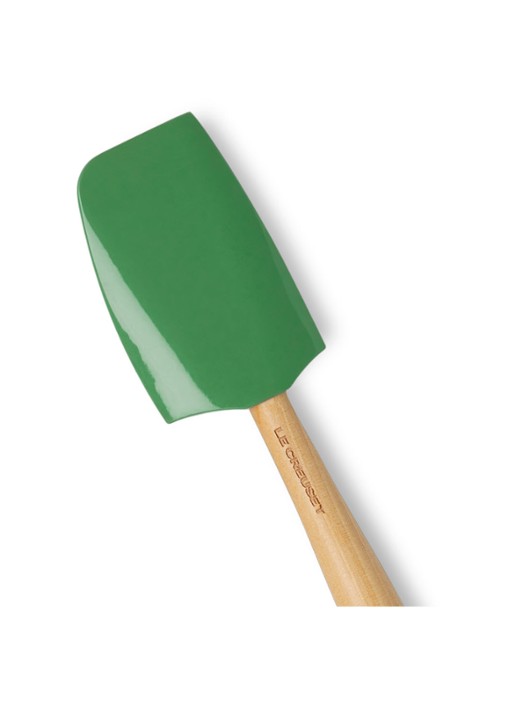 Le Creuset Premium spatel 29,5 cm  - achterkant bamboo / groen