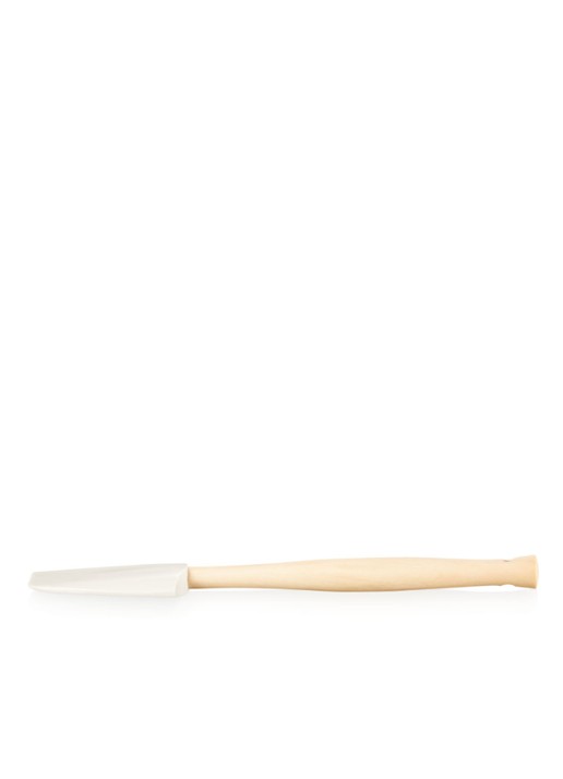 Le Creuset Premium spatel 29 cm  - achterkant 3 meringue / beige