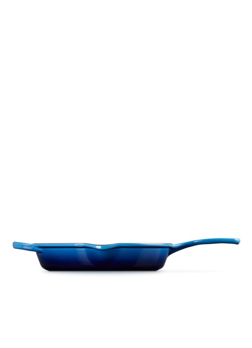 Le Creuset Sauteerpan met schenktuit Ø26 cm  - achterkant azure / blauw